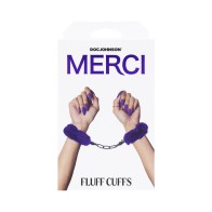 Merci Fluff Faux Fur Bondage Cuffs