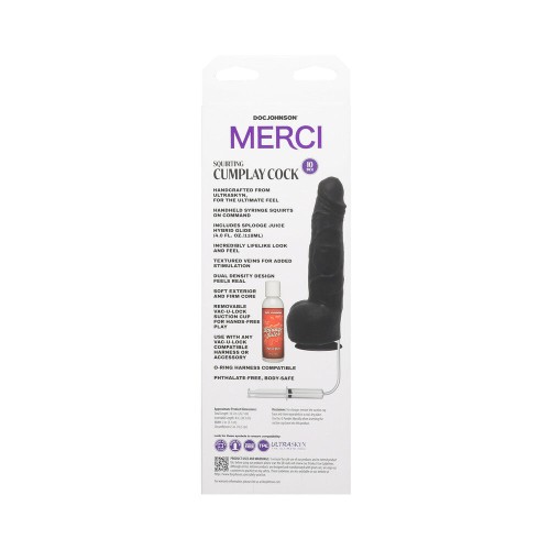 Merci Squirting Cumplay Cock with Suction Cup