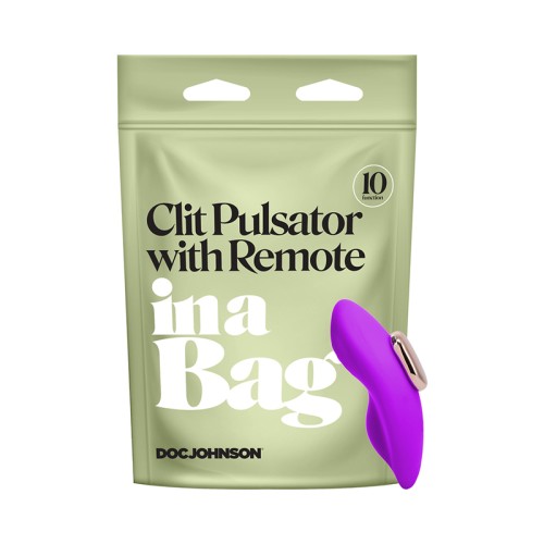 In A Bag Panty Vibe Remote Purple