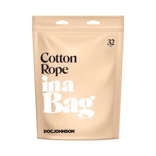 In A Bag 32ft Cotton Rope for Bondage Play