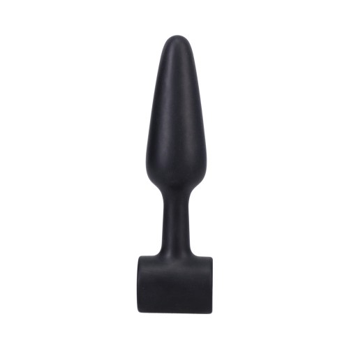 In A Bag Vibrating Butt Plug 4 in. Black - Doc Johnson