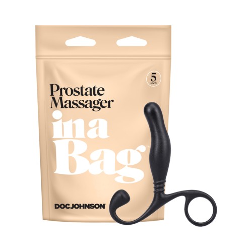 Prostate Massager in a Bag - Black