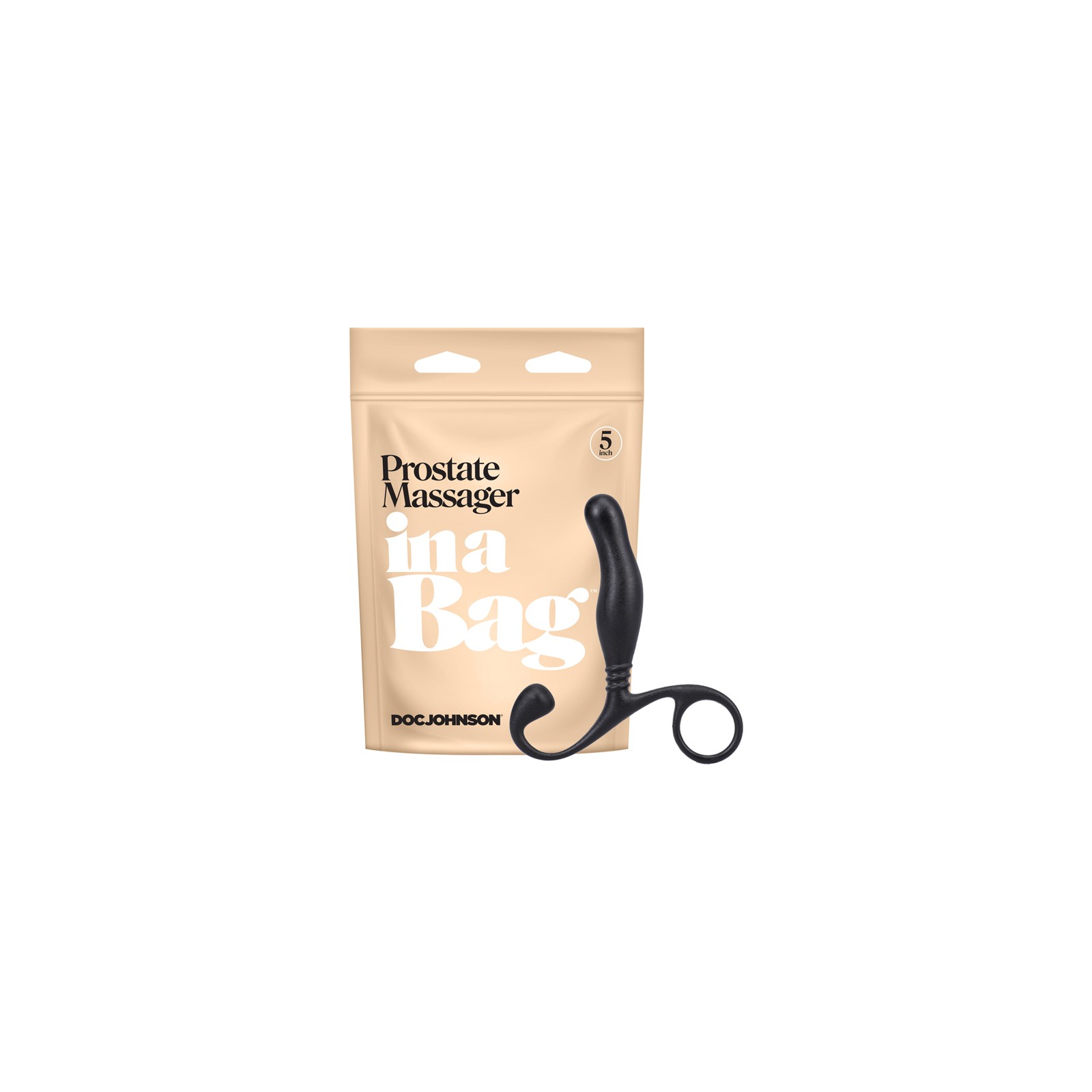 Prostate Massager in a Bag - Black