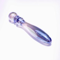 Dildo de Vidrio con Perlas Biird Cecii