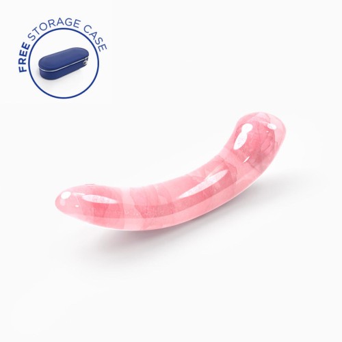 Biird Pixii Dildo de Cuarzo Rosa