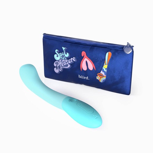 Vibrador G-spot Biird Gii Verde Menta