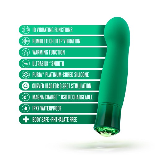 Oh My Gem Enchanting Emerald G-Spot Vibrator