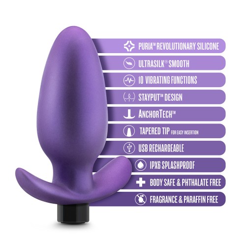 Anal Adventures Matrix Excelsior Plug Astro Violet - Explore New Sensations