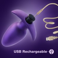 Plug Excelsior Matrix de Anal Adventures Astro Violeta - Explora Nuevas Sensaciones