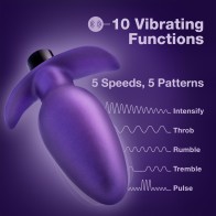 Anal Adventures Matrix Excelsior Plug Astro Violet - Explore New Sensations