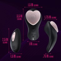 Temptasia Heartbeat Remote Panty Vibe Pink