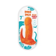 Dildo de Silicona Dino Dick de la Serie Reptile para Diversión Única