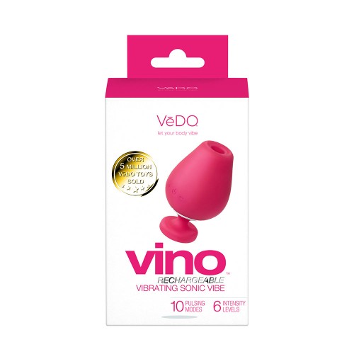 Vibrador Sonic Vino Recargable VeDO Rosa