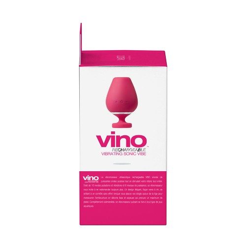 Vibrador Sonic Vino Recargable VeDO Rosa