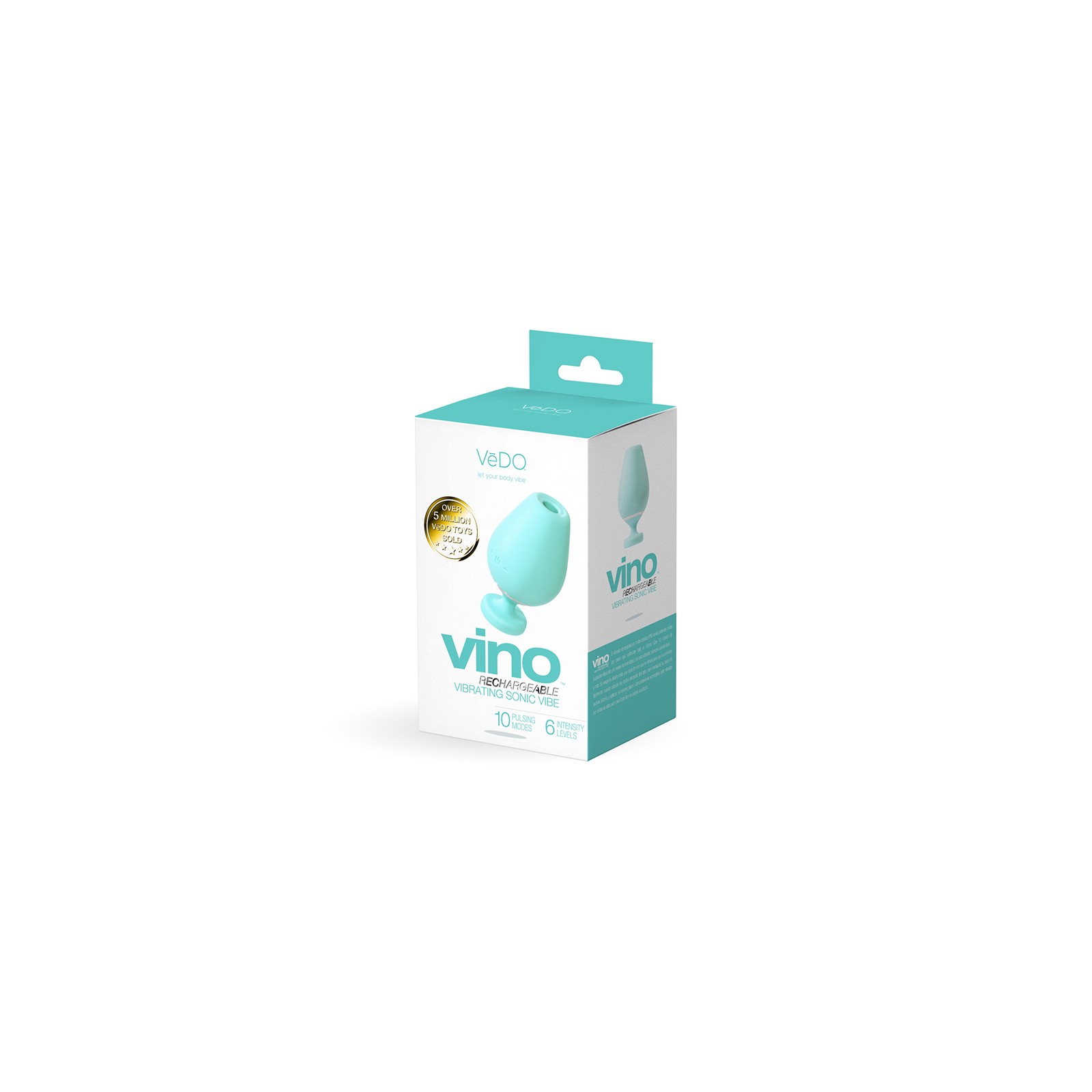 VeDO Vino Vibrador Sonico Recargable para Placer Supremo