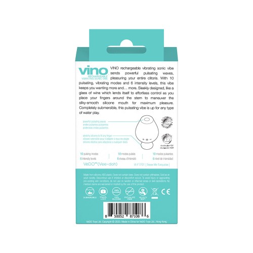 VeDO Vino Rechargeable Sonic Vibe for Ultimate Pleasure