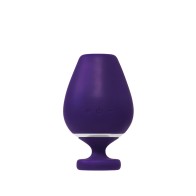 VeDO Wine Rechargeable Vibrating Sonic Vibe Purple