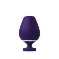 VeDO Wine Rechargeable Vibrating Sonic Vibe Purple