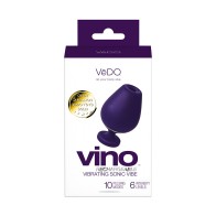 VeDO Wine Rechargeable Vibrating Sonic Vibe Purple