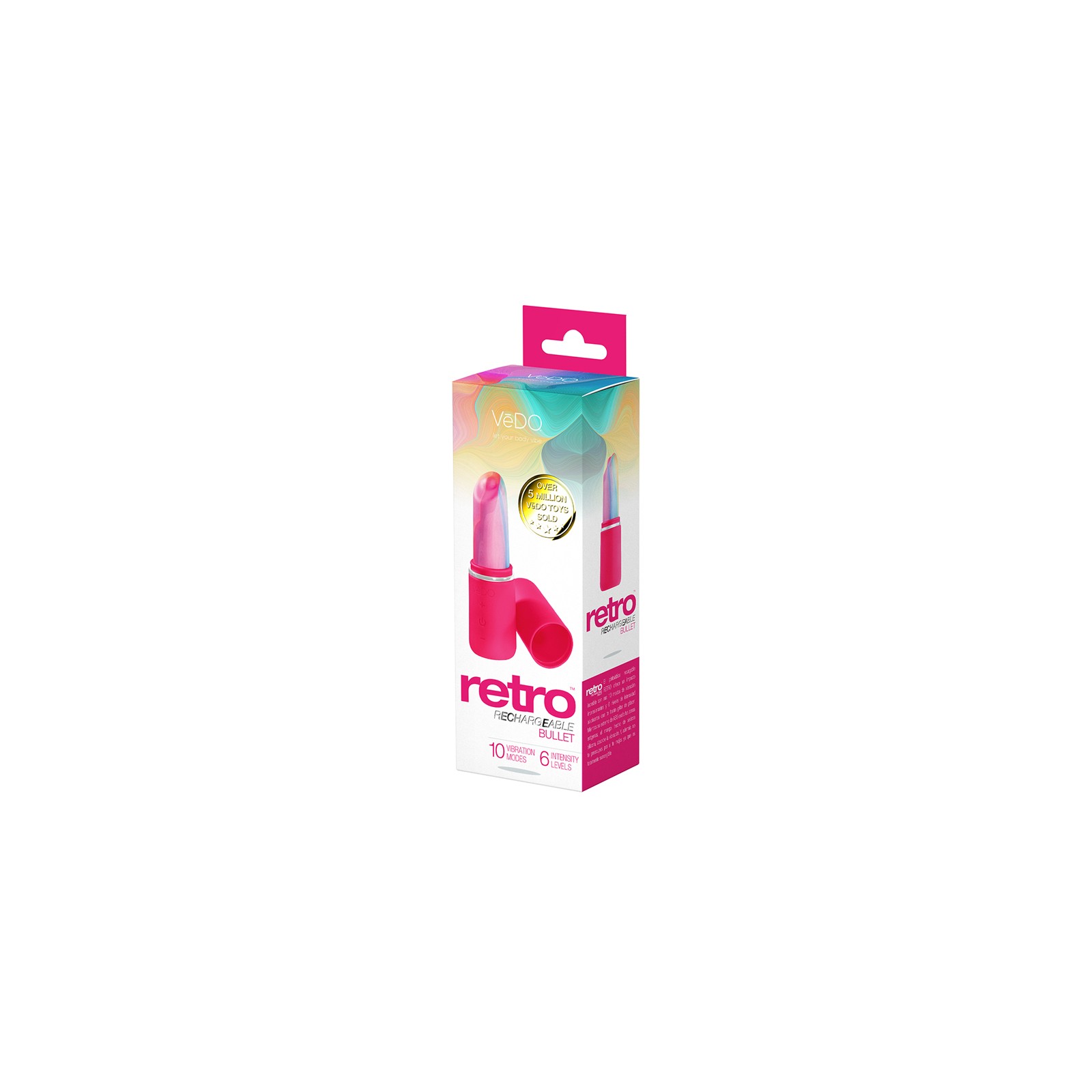 VeDO Retro Rechargeable Bullet Pink