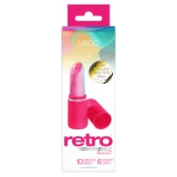 Bala Recargable Retro VeDO Rosa