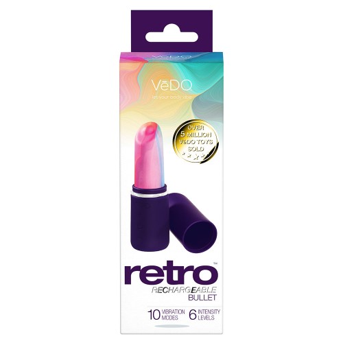 VeDO Retro Rechargeable Bullet - Versatile Pleasure