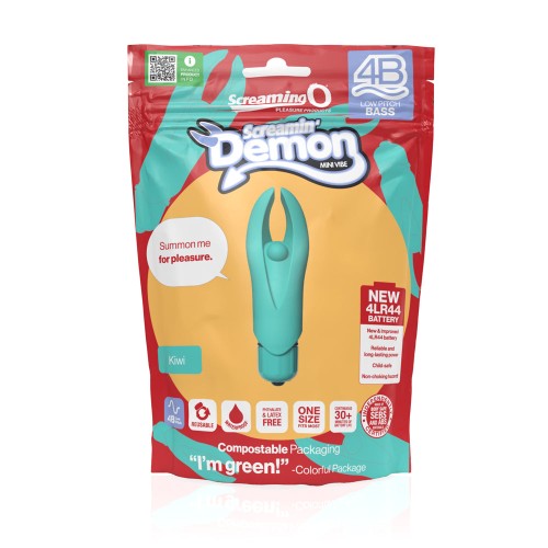 Mini Vibrador Demonio 4B Kiwi de Screaming O