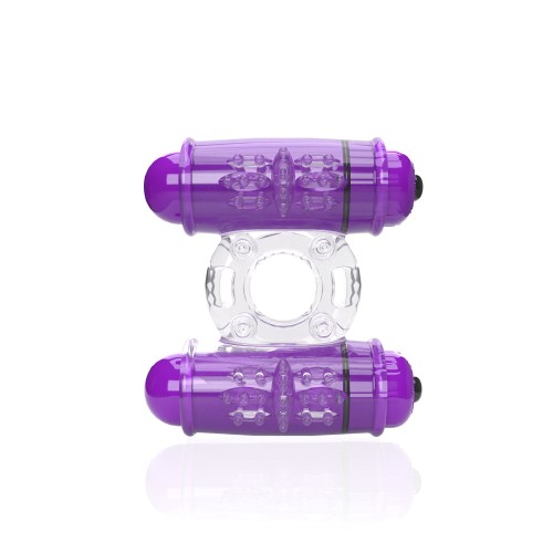 Anillo Vibrador 4B Double Wammy de Screaming O para Parejas