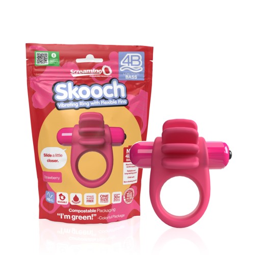 Screaming O 4B Skooch Fresa - Anillo Vibrante para el Pene