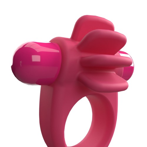 Screaming O 4B Skooch Strawberry - Vibrating Cock Ring