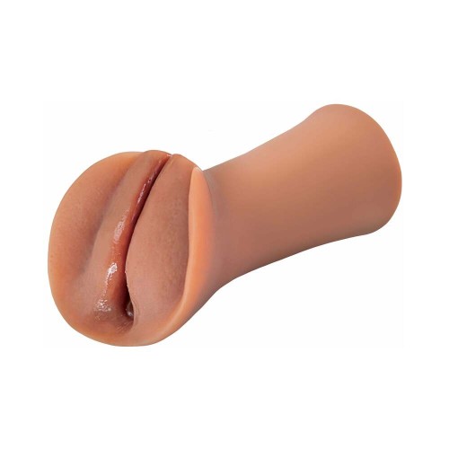 PDX Extreme Wet Pussies Slippery Slit Tan Stroker