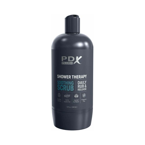 PDX Plus Shower Therapy Soothing Scrub for Discreet Pleasure