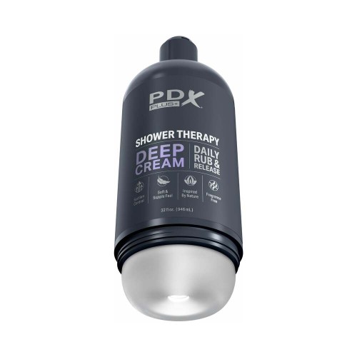 PDX Plus Shower Therapy Deep Cream Frosted - Ultimate Pleasure