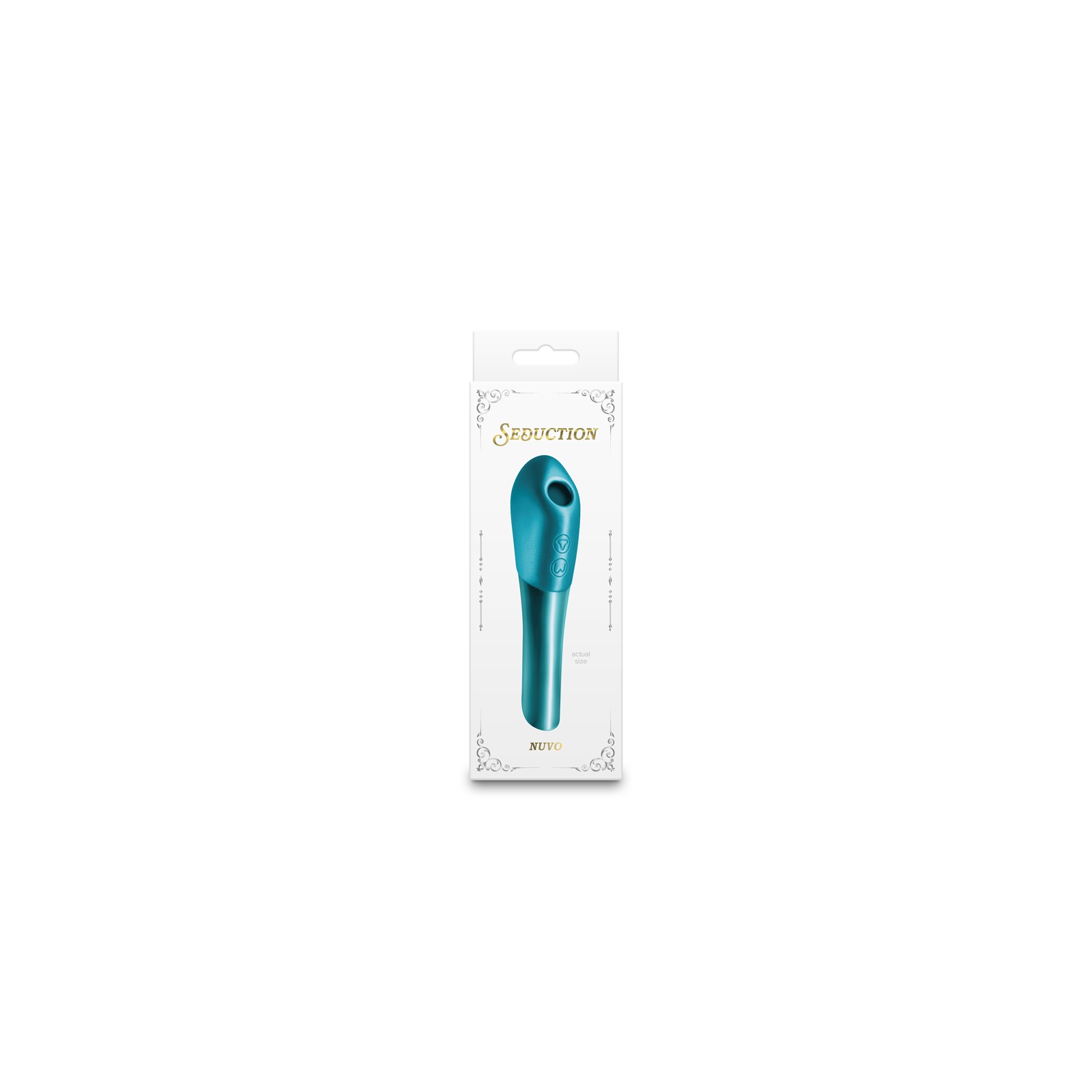 Vibrador Mini Metálico Teal Seduction Nuvo