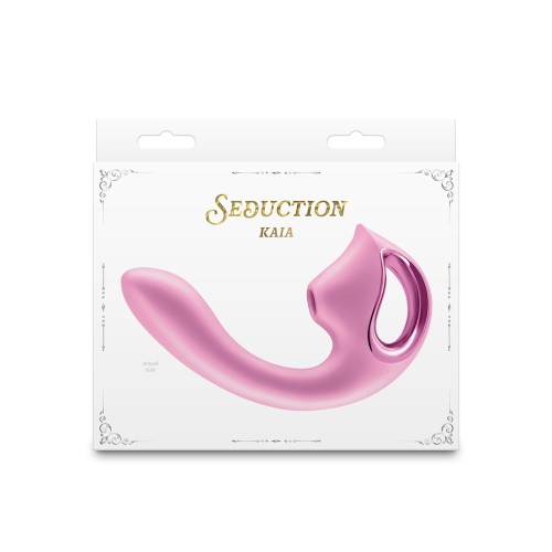 Seduction Kaia Metallic Pink Vibrator - Ultimate Pleasure