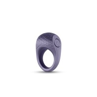 Seduction Levi Metallic Gray Vibrating Cock Ring