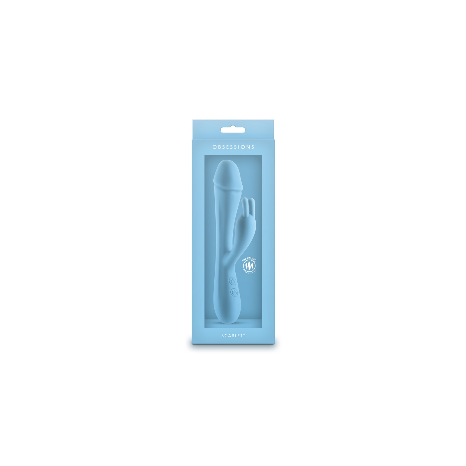 Obsessiv Scarlett Silicone Vibrator - Light Blue