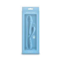 Obsessiv Scarlett Silicone Vibrator - Light Blue