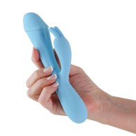 Obsessiv Scarlett Silicone Vibrator - Light Blue