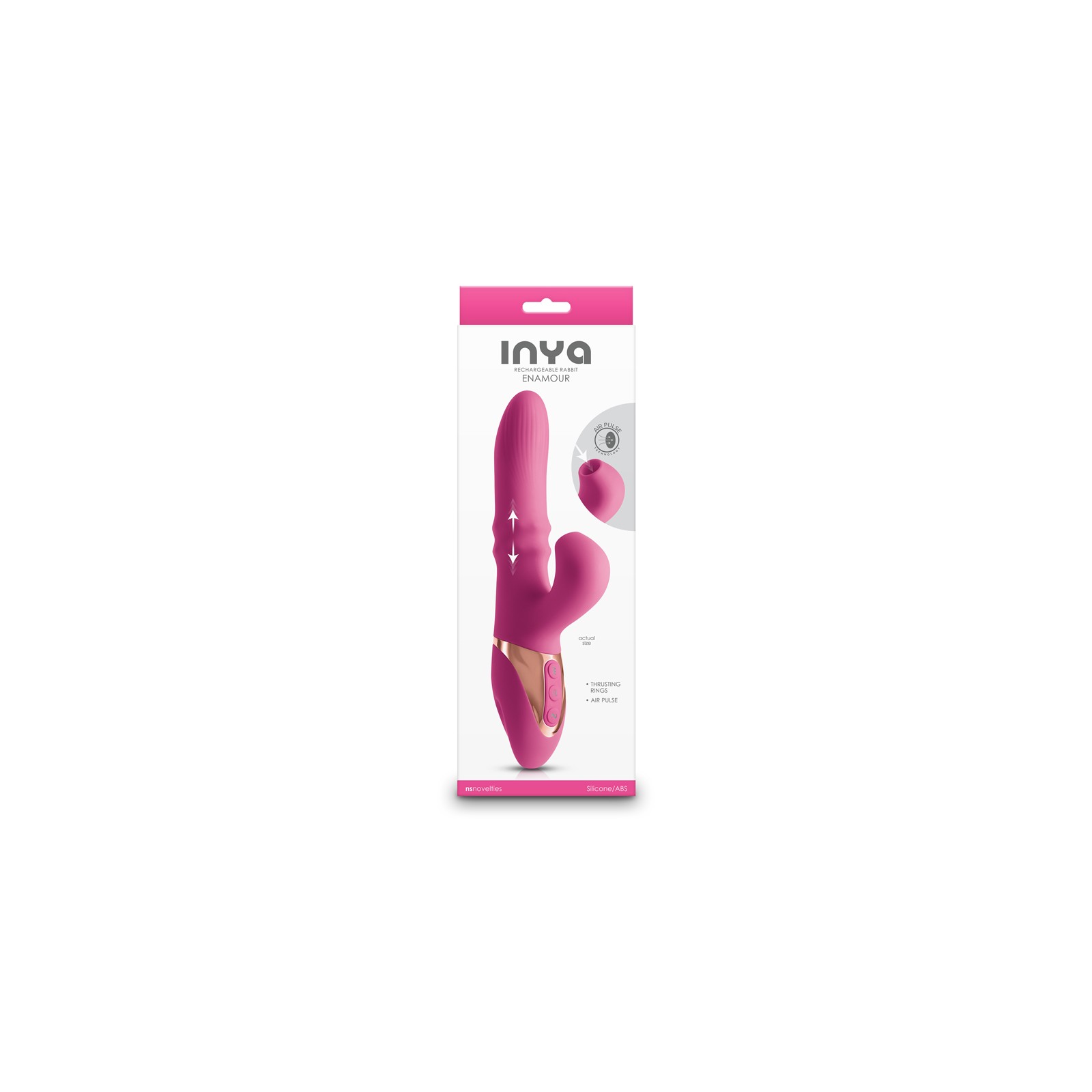 INYA Enamour Pink - Innovative Rabbit Vibrator