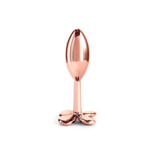 Rear Assets Clover Rose Gold Anal Toy