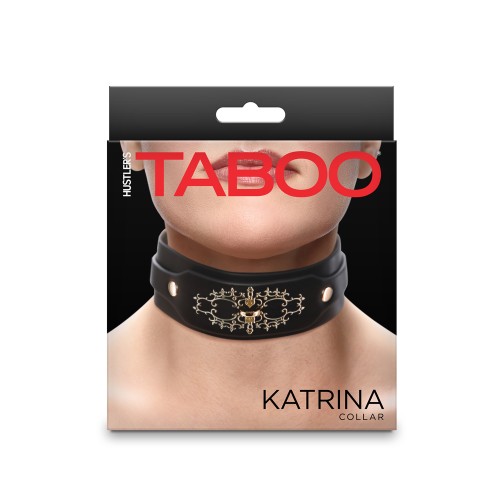 Collar Katrina Taboo de Hustler para Restricción Elegante