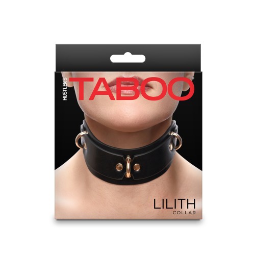 Collar Lilith de Hustler Taboo para Entusiastas del BDSM