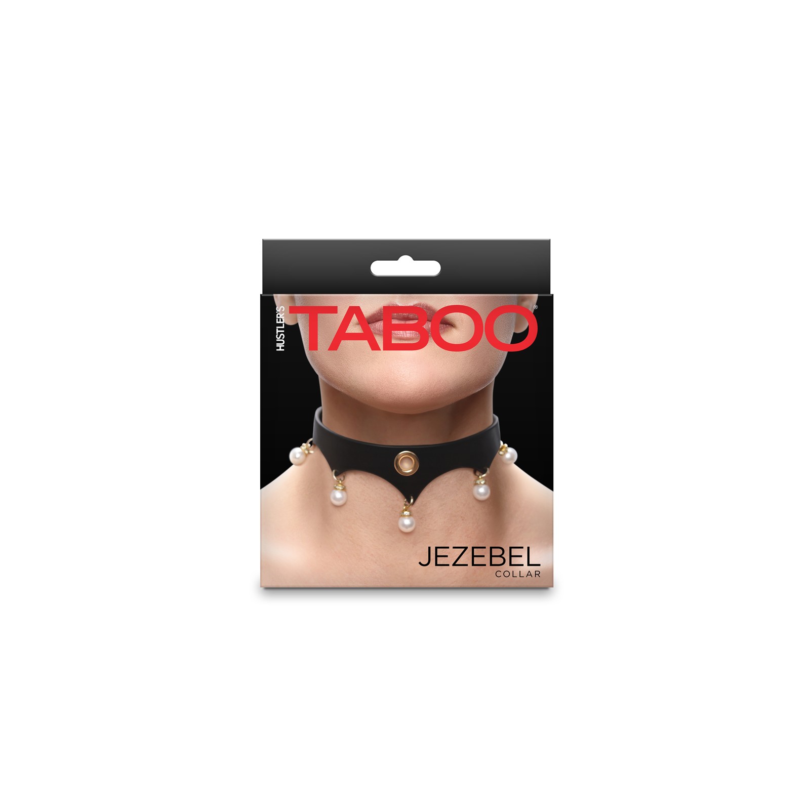 Collar Negro Jezebel Hustler Taboo