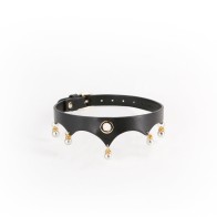 Collar Negro Jezebel Hustler Taboo