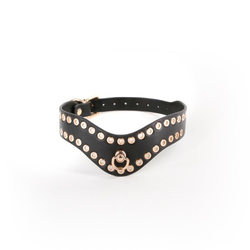 Collar Kali Taboo de Hustler - Negro