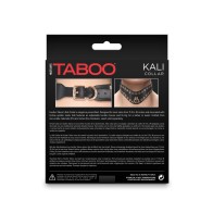 Collar Kali Taboo de Hustler - Negro