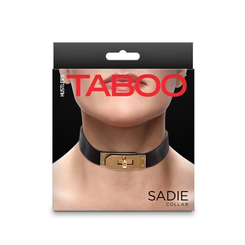 Hustler Sadie Taboo Collar Black