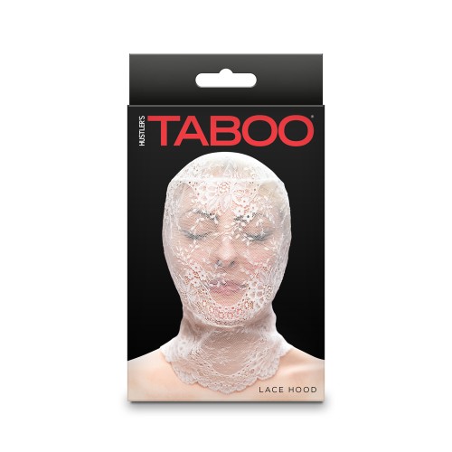 Capucha de Encaje Taboo de Hustler Blanca