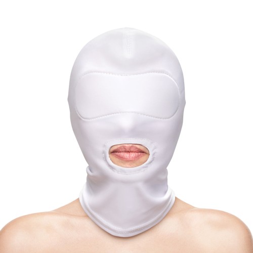 Hustler Taboo Mouth Hood White